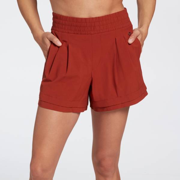 CALIA Women's Double Layer Hem Shorts