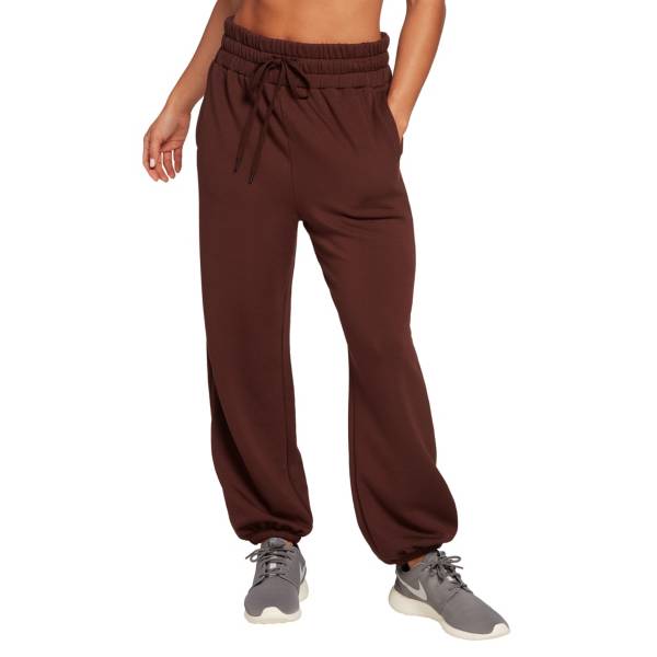 CALIA Women's Ultra High Rise Shirred Jogger Pants