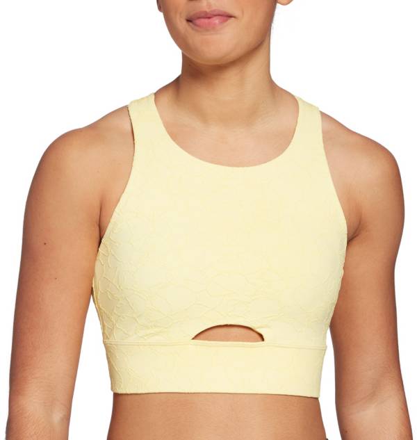 CALIA Women's Made to Play Jacquard Long Line Sports Bra