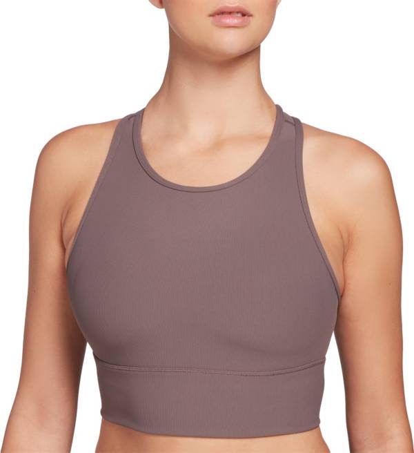 CALIA Women's Made to Play Ribbed Long Line Sports Bra