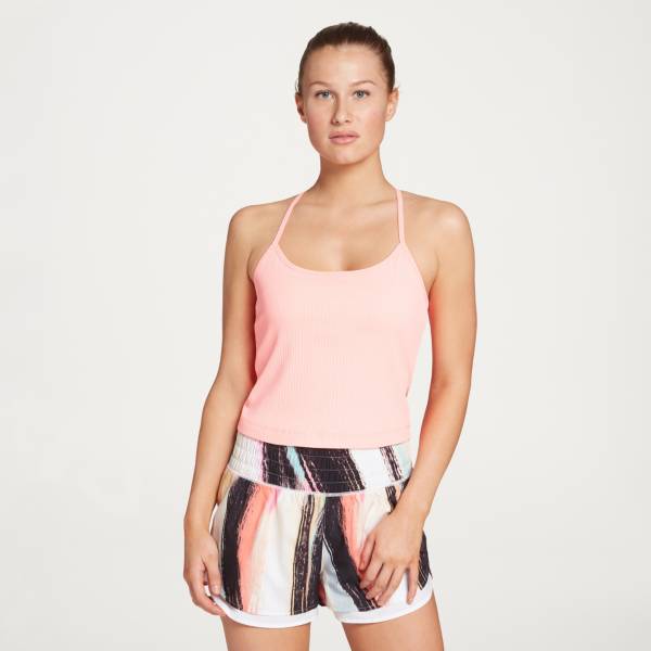 CALIA Women's Rib Cami Tank Top