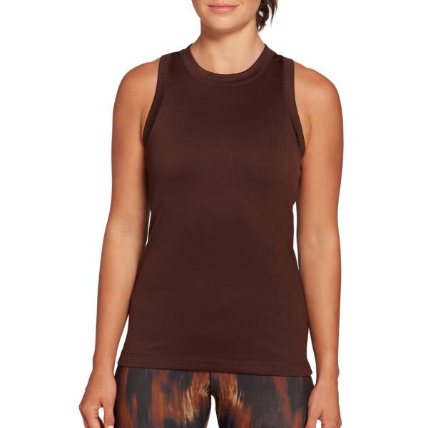 CALIA Women's Rib Tank Top