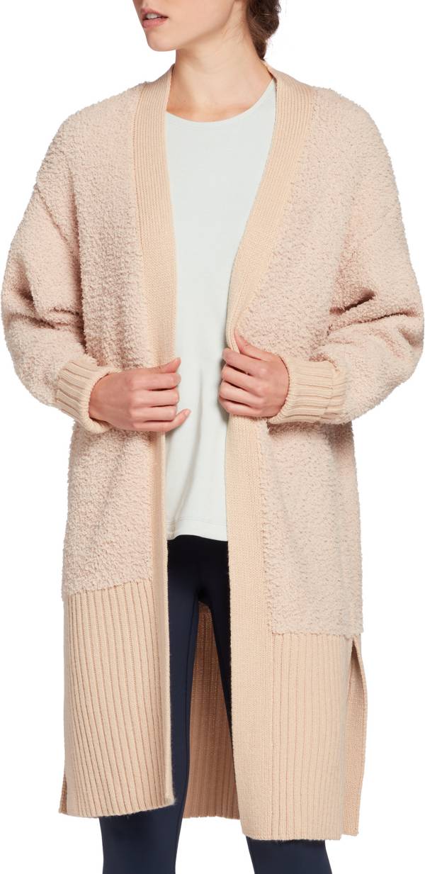 CALIA Women's Ribbed Sherpa Duster
