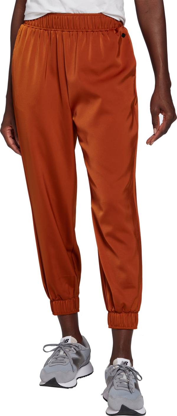 CALIA Women's Satin Jogger Pants