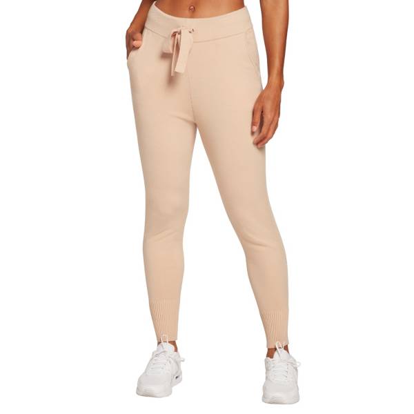 CALIA Women's Sweater Knit Jogger Pants