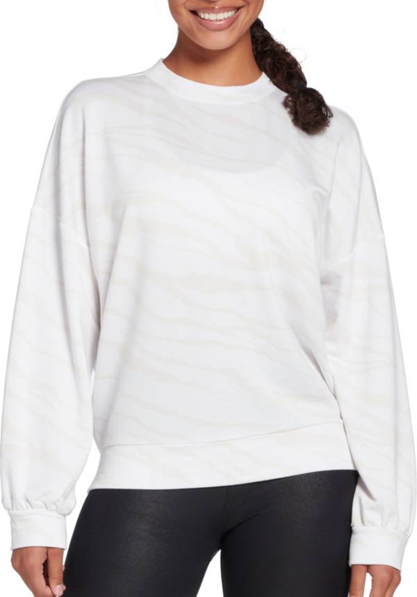 CALIA Women's Easy Fleece Pullover