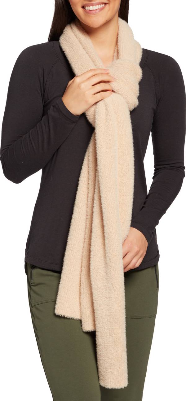 CALIA Women's Plush Ribbed Scarf