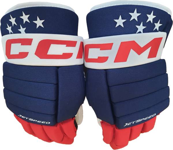 CCM Junior Jetspeed 455 USA Hockey Gloves product image
