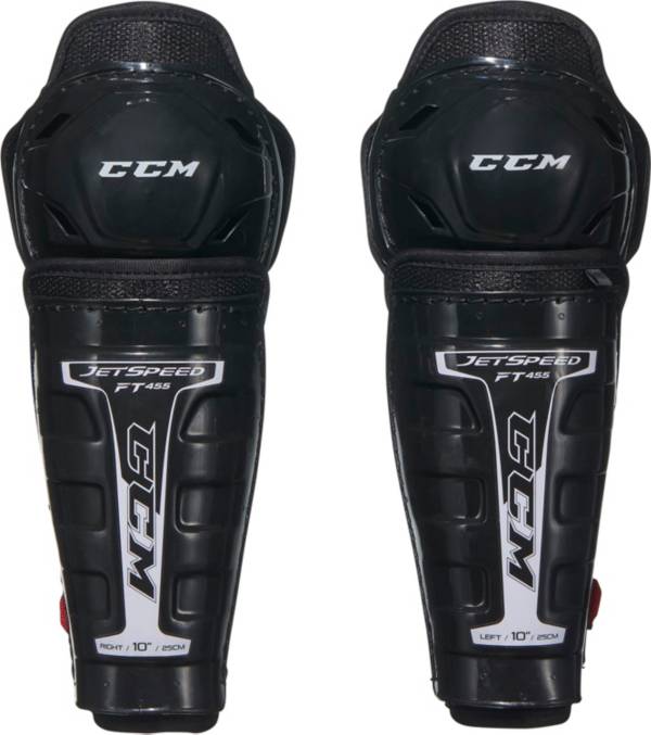 CCM Edge Pro Stock Hockey Shin Pad Socks BLACK 8998 NEW 