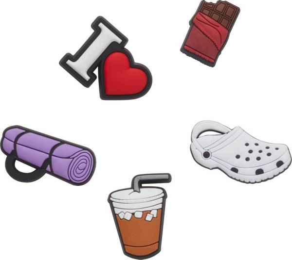 Crocs Jibbitz I Heart 5 Pack