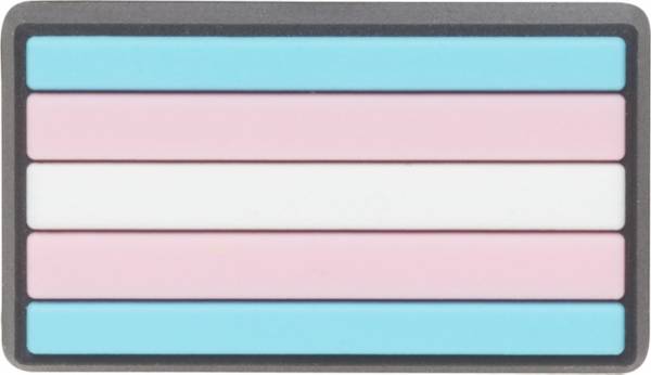 Crocs Jibbitz Transgender Flag