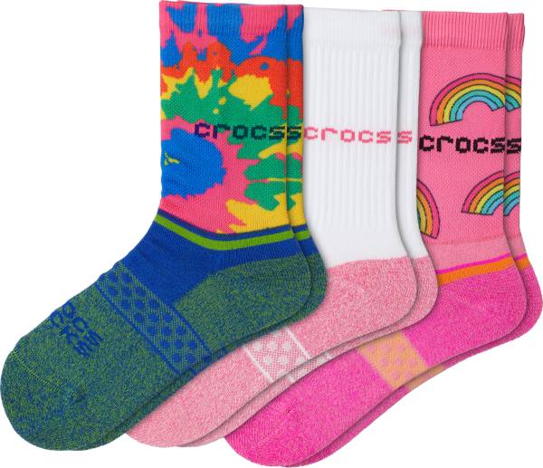 Crocs Socks Kid Crew Evergreen 3-Pack