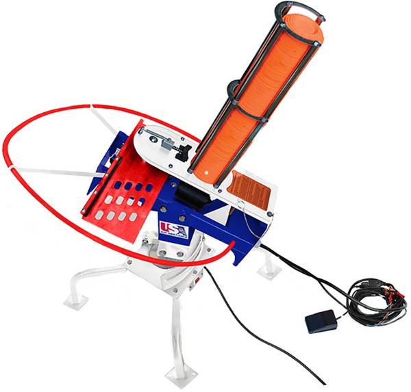 Do All Outdoors USA Clay Edition 50 Stack Auto Trap with Wobbler and Wireless Remote