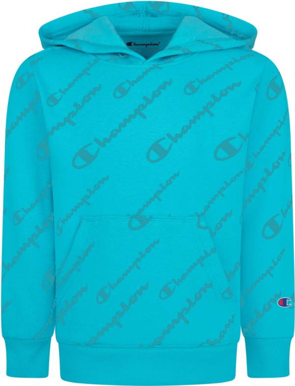 Champion Boys' AO Printed Fleece Hoodie