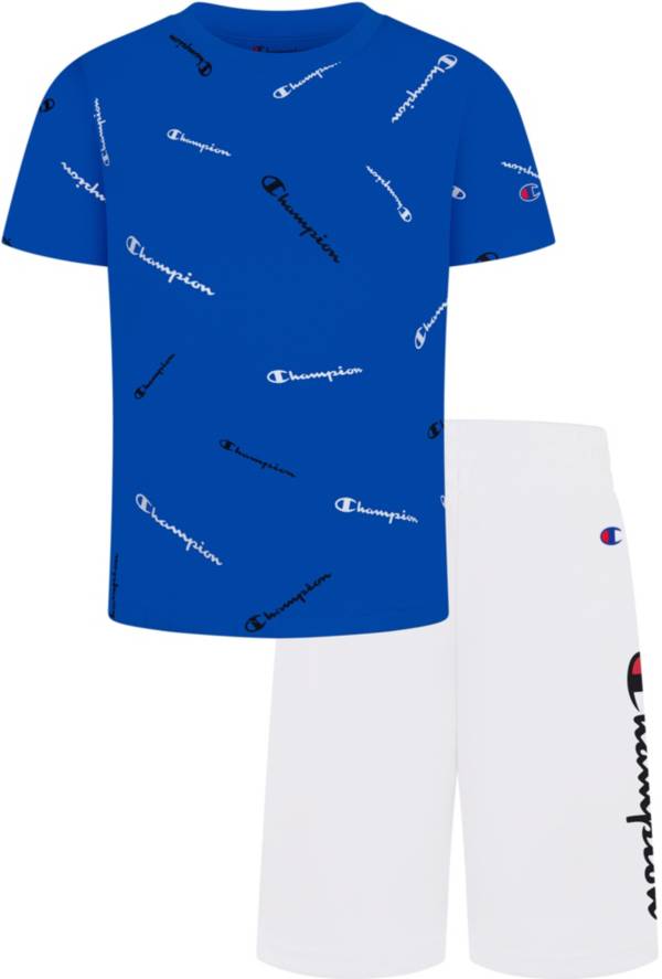 Champion Little Boys' Tossed Script Set