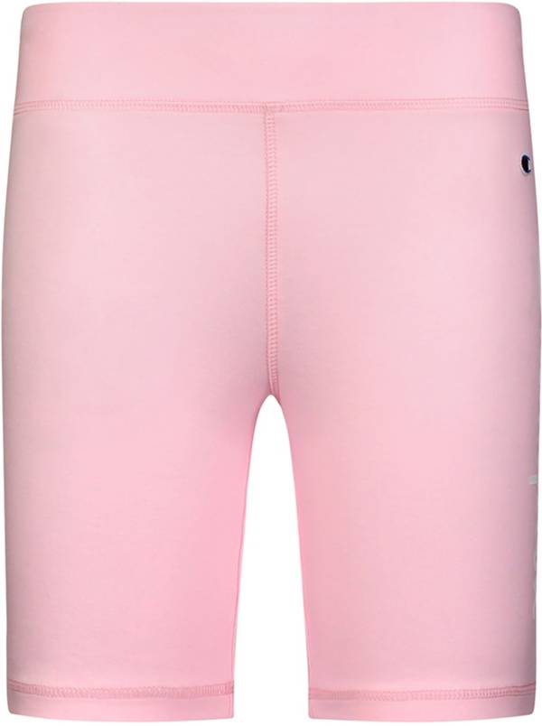 Champion Girls' Vertical Logo Bike Shorts