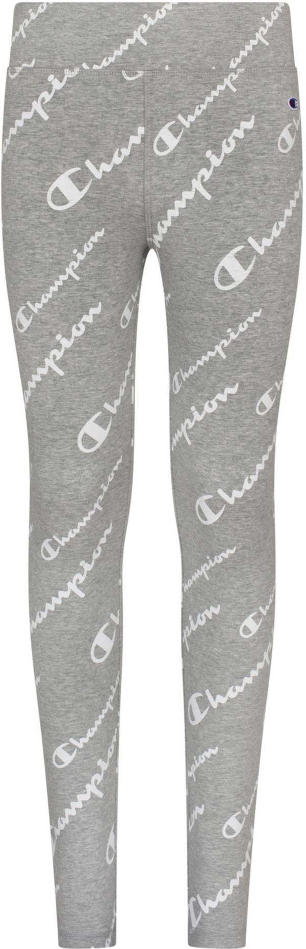 Champion Girls' AOP Script Leggings