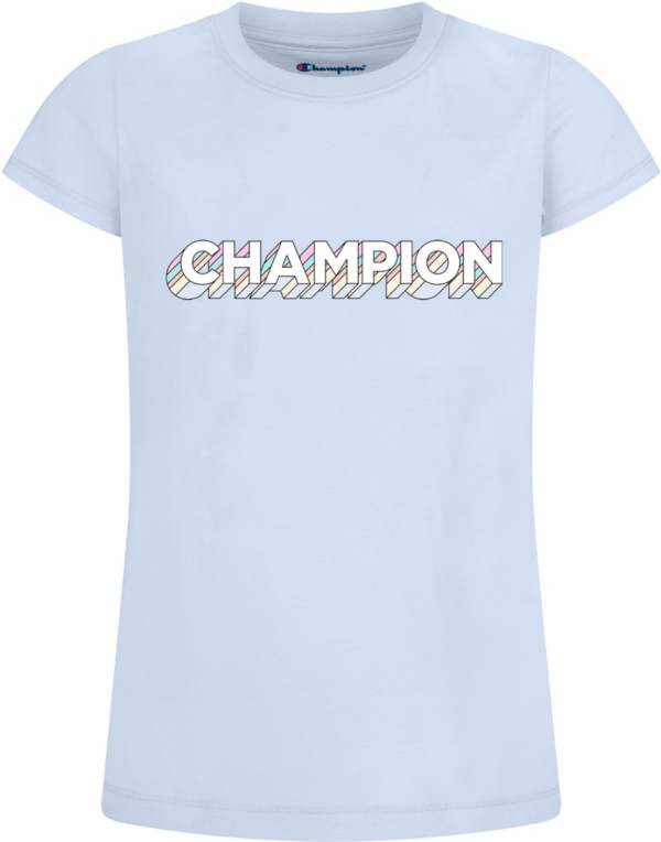 Champion Girls' Shadow Logo T-Shirt