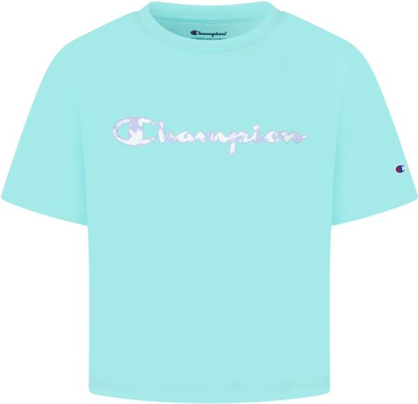 Champion Girls' Tie Dye Graphic Boxy T-Shirt