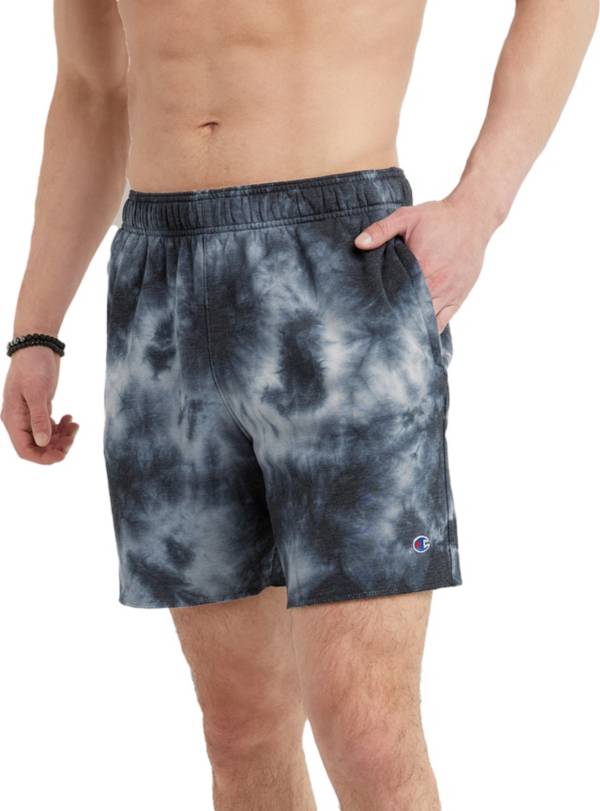 Champion Men's 7" Crush Dye Fleece Shorts