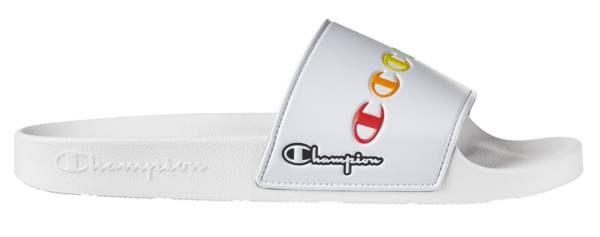 Champion Men's IPO Rainbow Slides