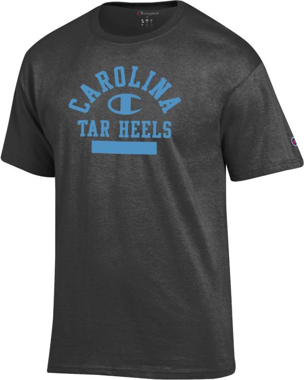 Champion Men's North Carolina Tar Heels Grey Jersey T-Shirt