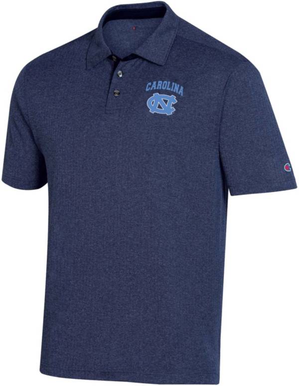 Champion Men's North Carolina Tar Heels Navy Performance Polo