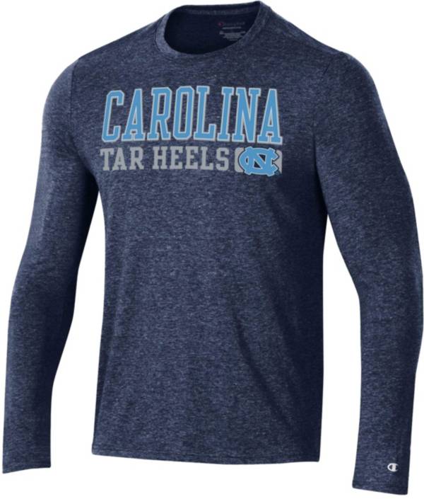 Champion Men's North Carolina Tar Heels Navy Field Day Long Sleeve T-Shirt