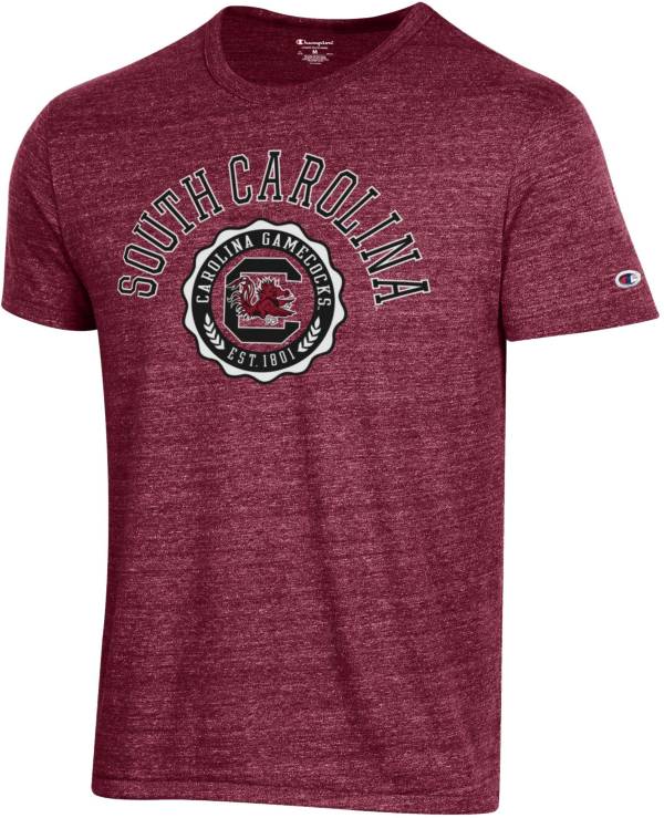 Champion Men's South Carolina Gamecocks Garnet Tri-Blend T-Shirt