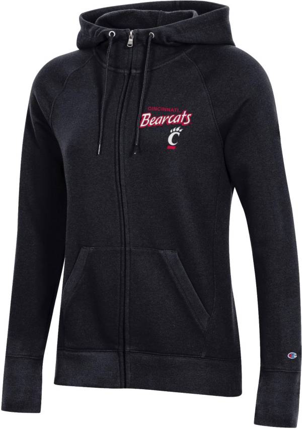 Champion Women's Cincinnati Bearcats Black University 2.0 Full-Zip Sweatshirt