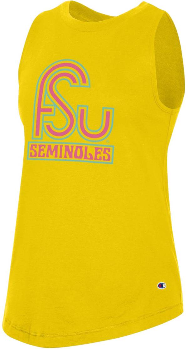 Champion Women's Florida State Seminoles Gold ‘Beach Collection' Tank Top