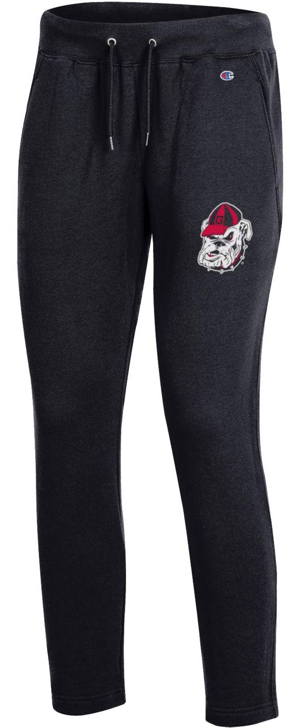 Champion Women's Georgia Bulldogs Black University 2.0 Fleece Pants