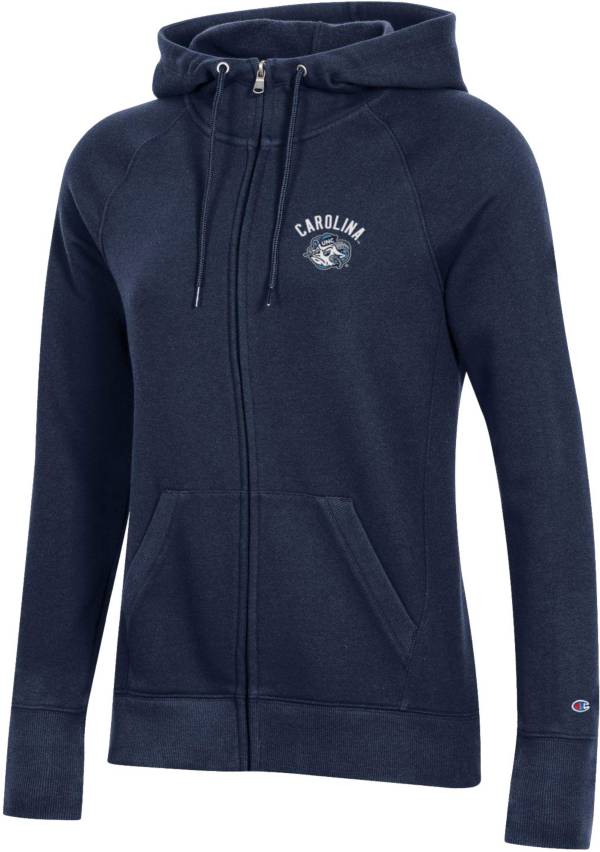 Champion Women's North Carolina Tar Heels Navy University 2.0 Full-Zip Sweatshirt