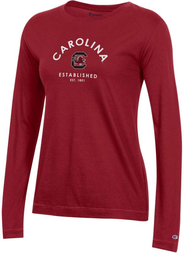 Champion Women's South Carolina Gamecocks Garnet University 2.0 Long Sleeve Shirt