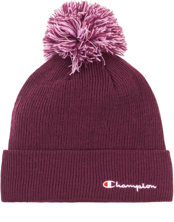 Champion Women's Sherpa Slouch Pom Beanie