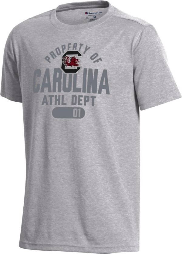 Champion Youth South Carolina Gamecocks Grey Field Day T-Shirt