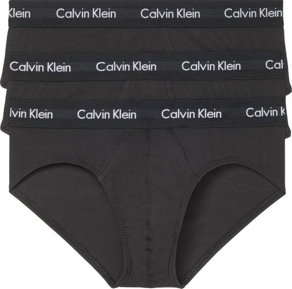Calvin Klein Men's Cotton Stretch Hip Briefs – 3 Pack