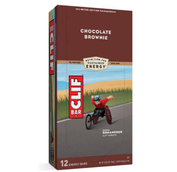 CLIF BLOKS Chocolate Brownie – Box of 12 Bars