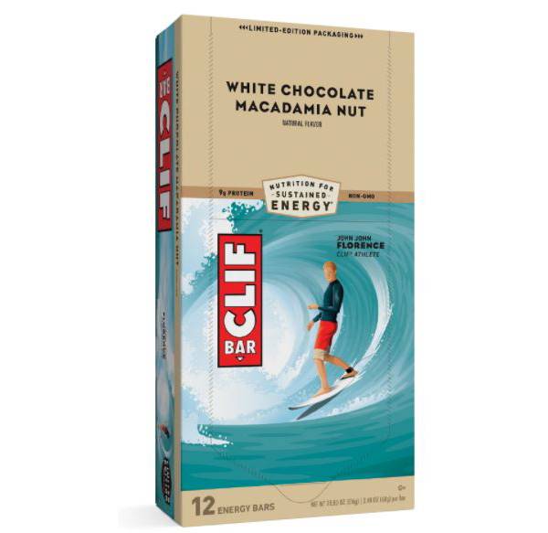 CLIF BLOKS White Chocolate Macadamia – Box of 12 Bars