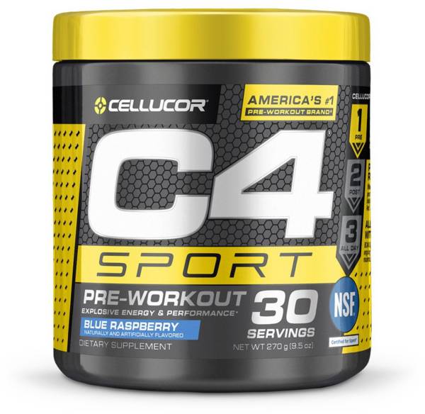 Cellucor C4 Sport Pre-Workout Blue Raspberry 30 Servings