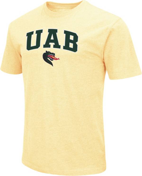 Colosseum Men's UAB Blazers Gold Playbook T-Shirt