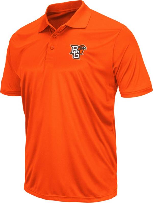 Colosseum Men's Bowling Green Falcons Orange Polo