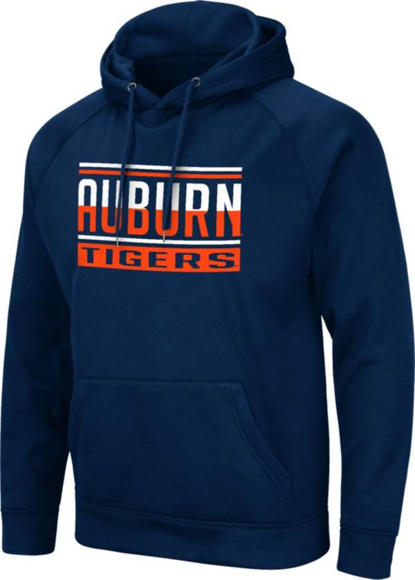 Colosseum Men's Auburn Tigers Blue Pullover Hoodie