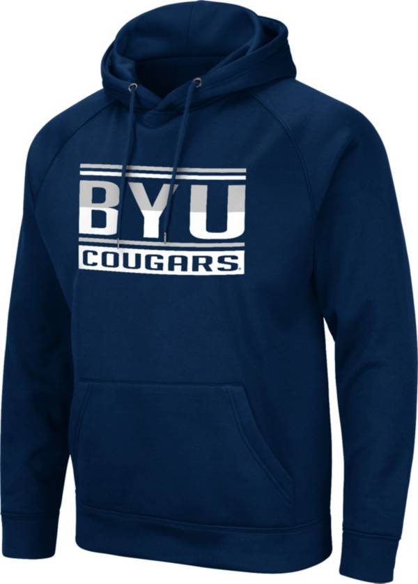 Colosseum Men's BYU Cougars Blue Pullover Hoodie