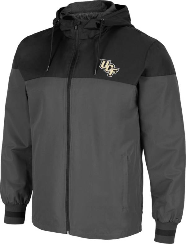 Colosseum Men's UCF Knights Grey Game Night Full-Zip Jacket