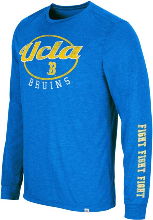 Colosseum Men's UCLA Bruins True Blue Far Out! Long Sleeve T-Shirt