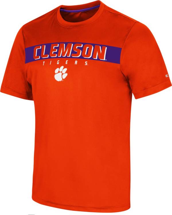 Colosseum Men's Clemson Tigers Orange Mosbius T-Shirt