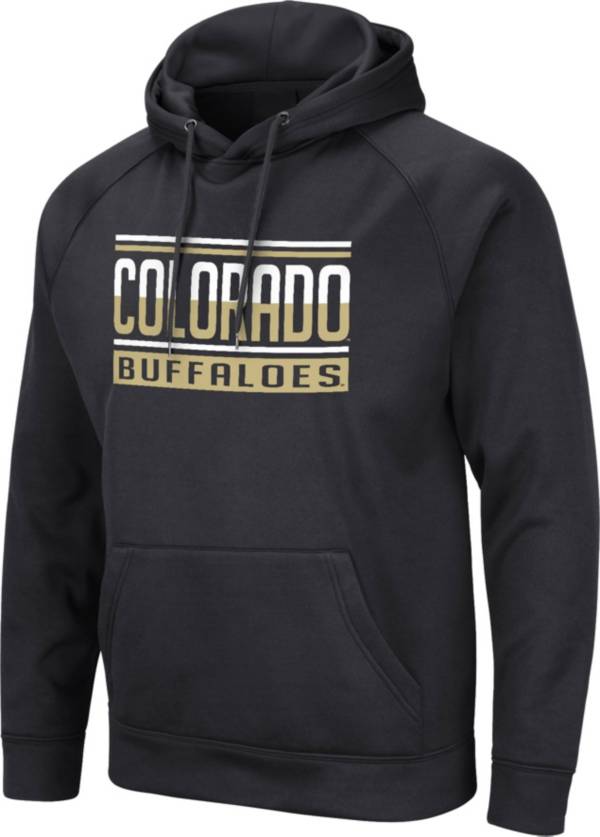 Colosseum Men's Colorado Buffaloes Black Pullover Hoodie product image