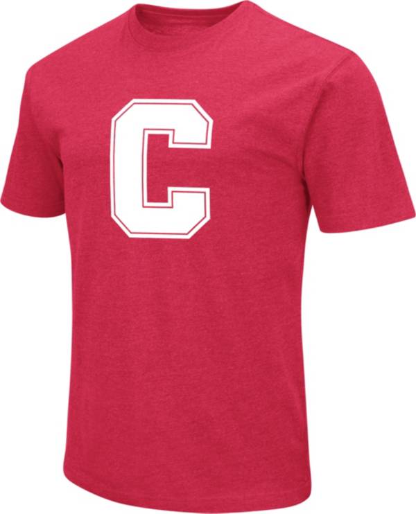 Colosseum Men's Cornell Big Red Carnelian Dual Blend T-Shirt