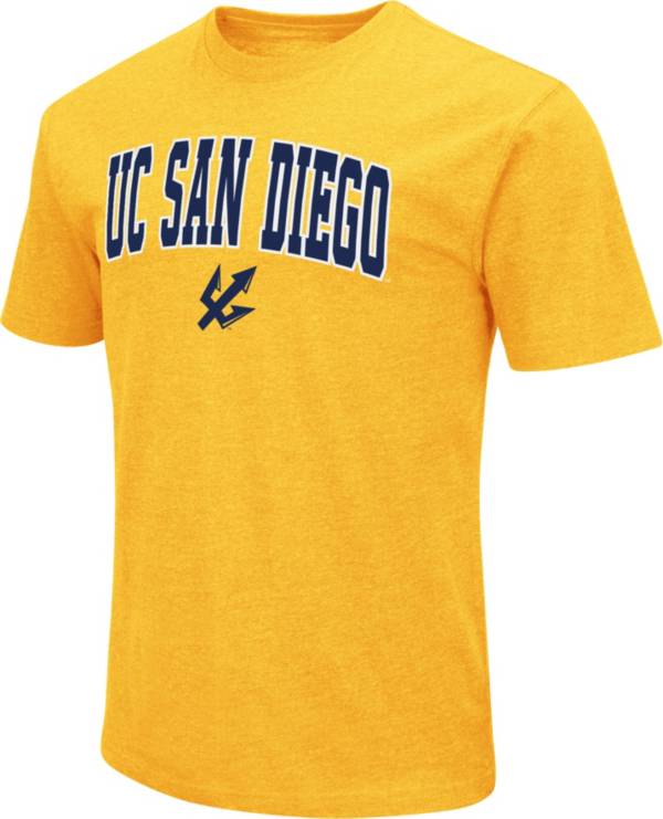 Colosseum Men's UC San Diego Tritons Gold Dual Blend T-Shirt product image